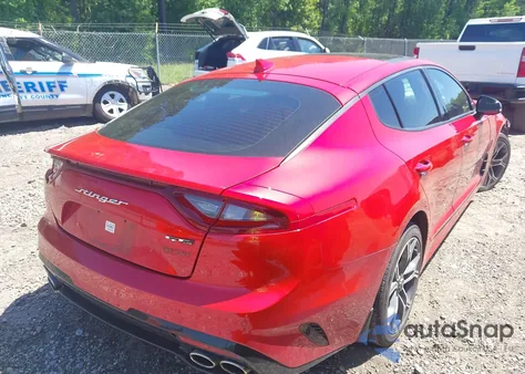 2020 Kia Stinger Gt-Line из США, поврежденный, VIN KNAE15LA4L6084309